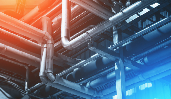 Industrial Heating Pipe Image | Heathing network image.