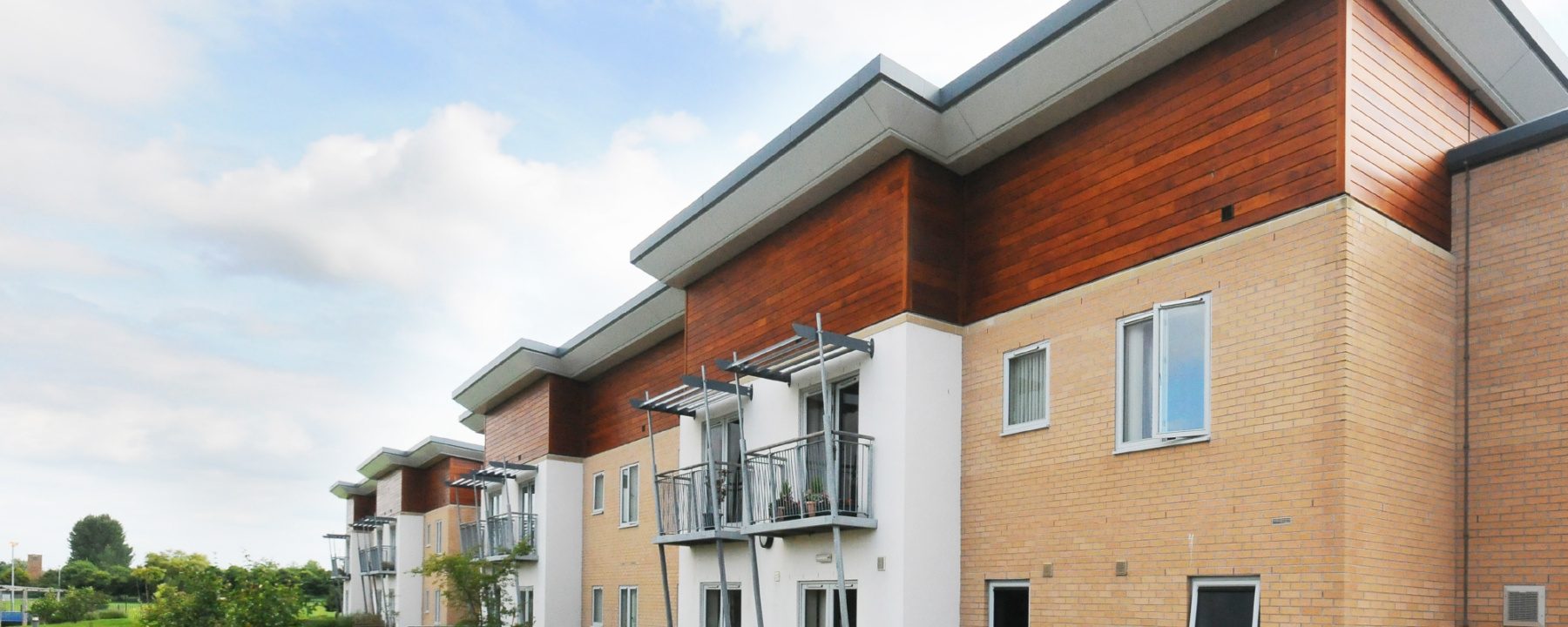 An image of a retirement housing complex