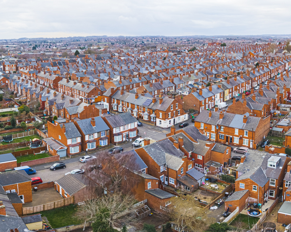 Neighbourhood in an English city.