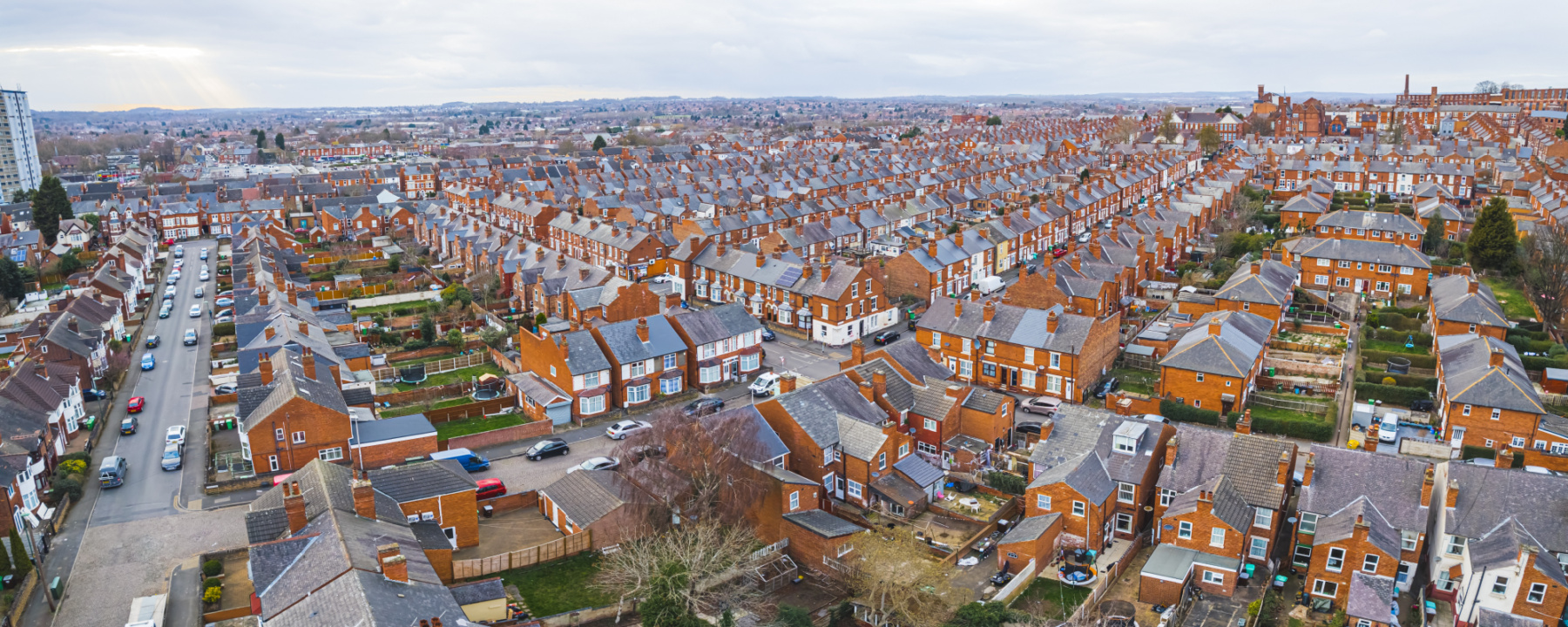 Neighbourhood in an English city.