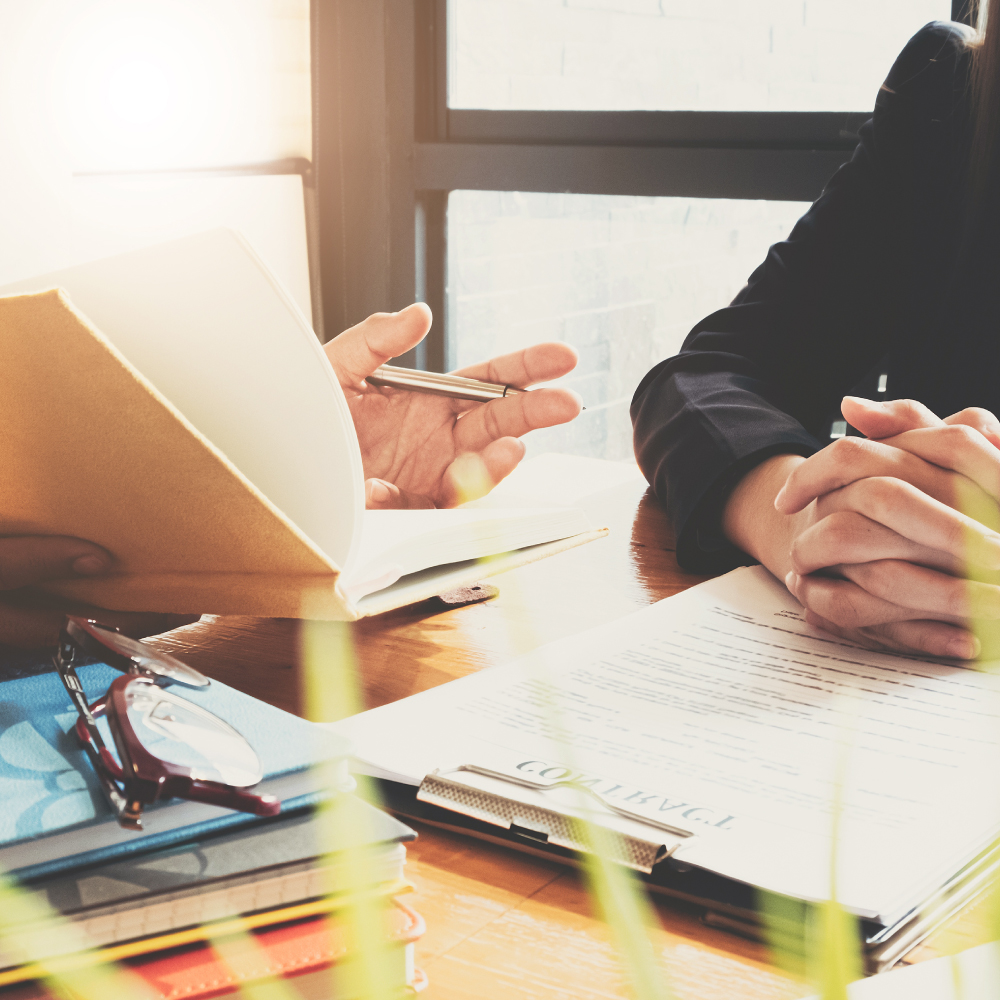 Business Professionals Paperwork
