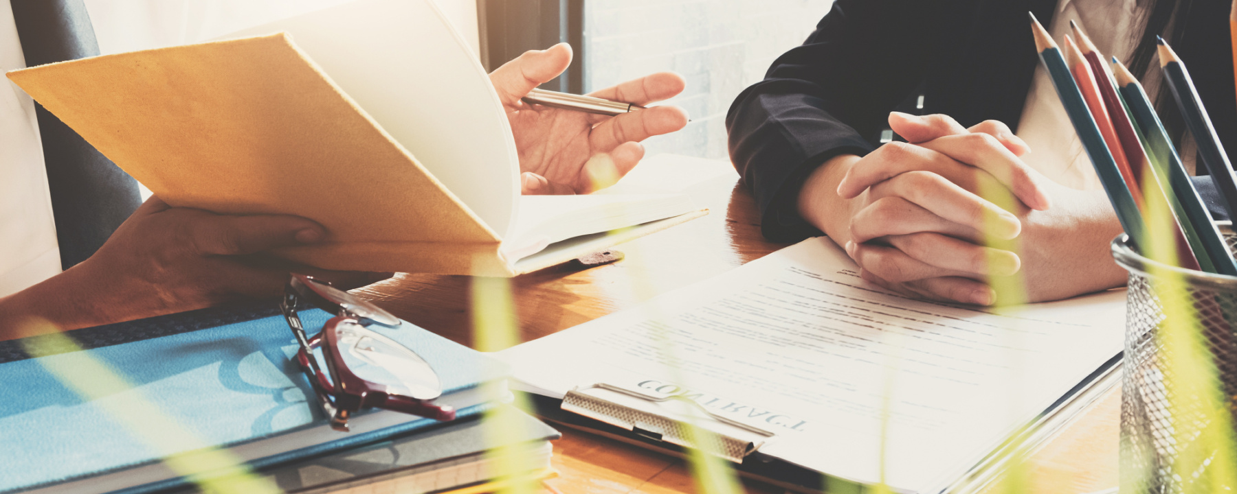 Business Professionals Paperwork