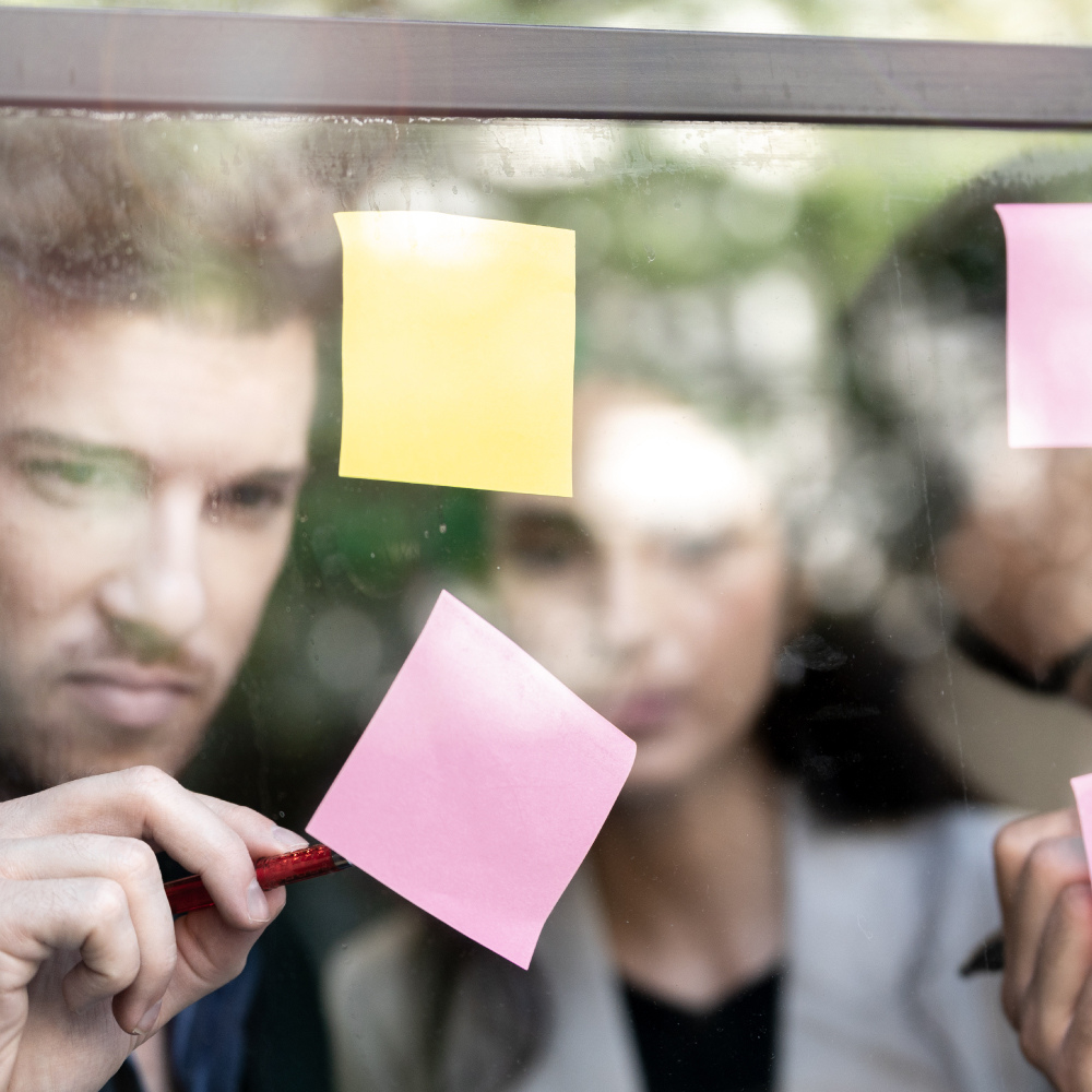 Business Professionals Post-it Notes