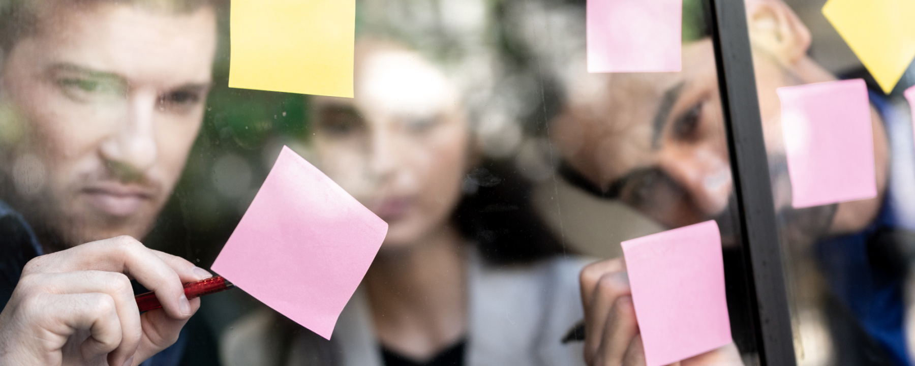 Business Professionals Post-it Notes