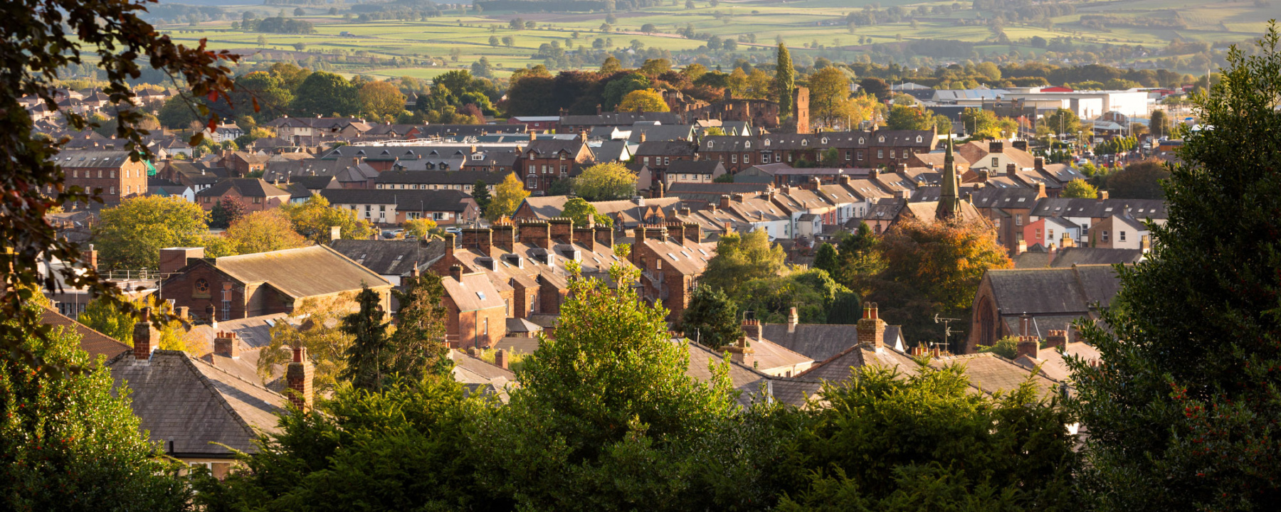 Penrith Town in Cumbria, England